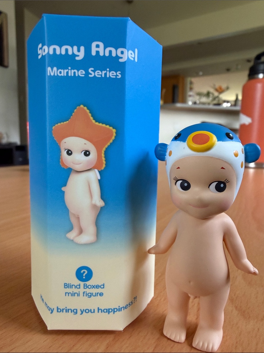 Sonny Angel- Marine Series- Blowfish. Collectible figure. AUTHENTIC